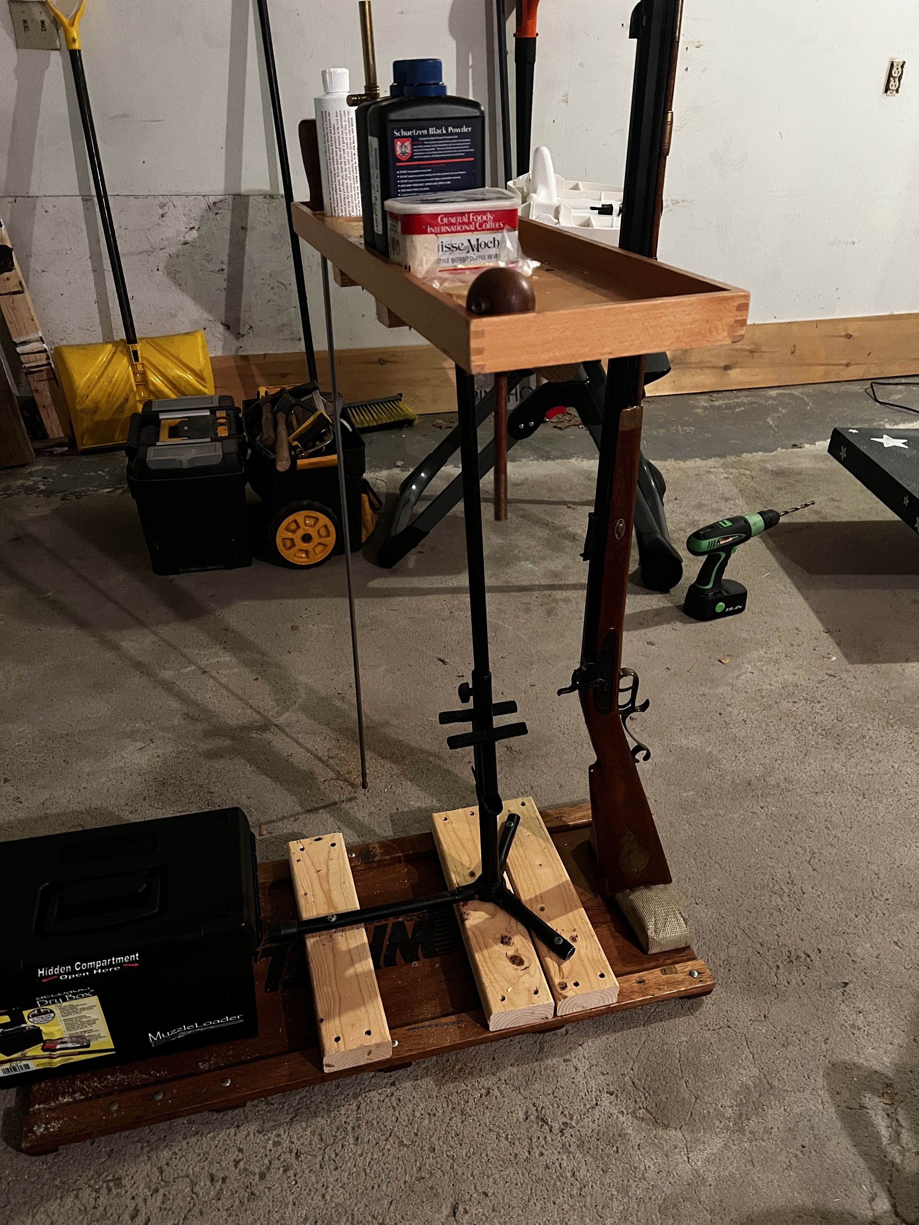Portable Loading Bench Almost Finished | The Muzzleloading Forum