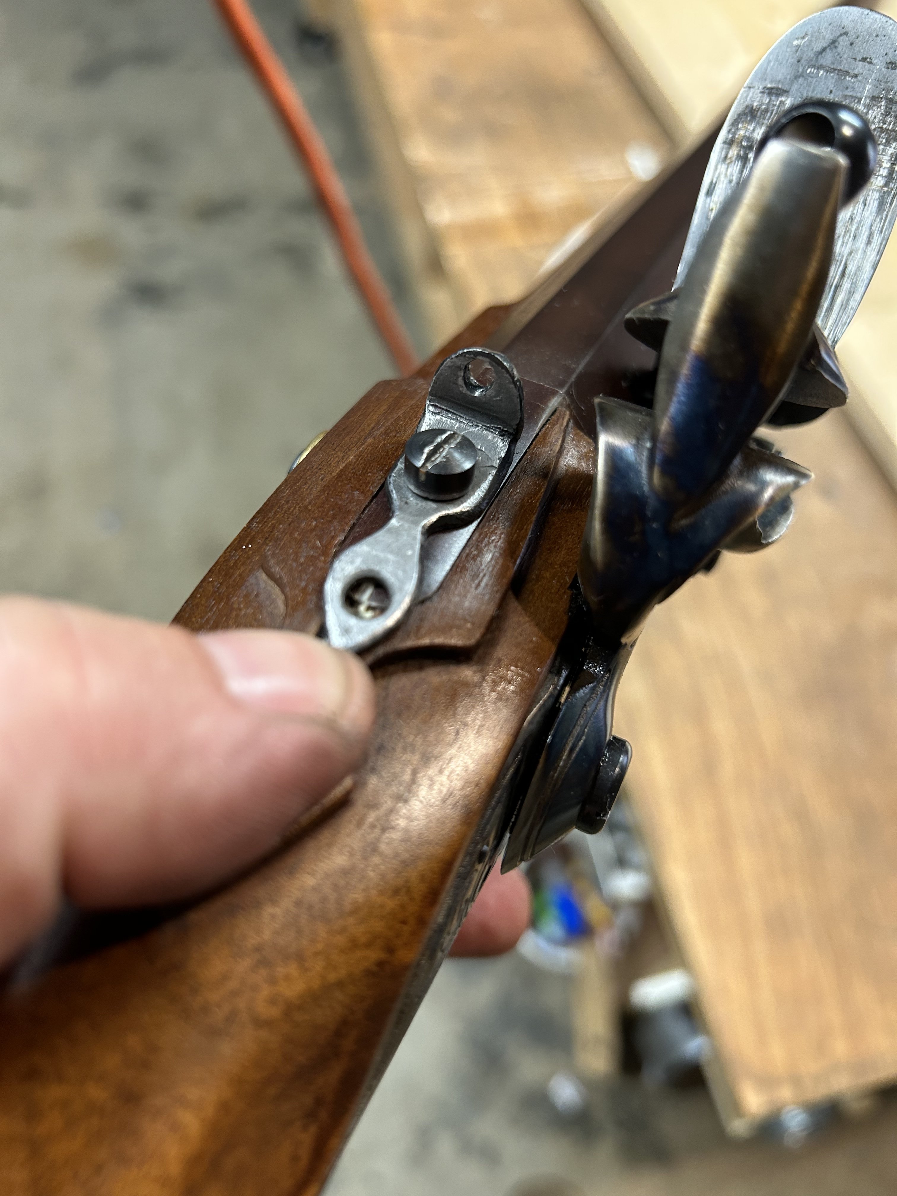 Trade gun rear sight | The Muzzleloading Forum