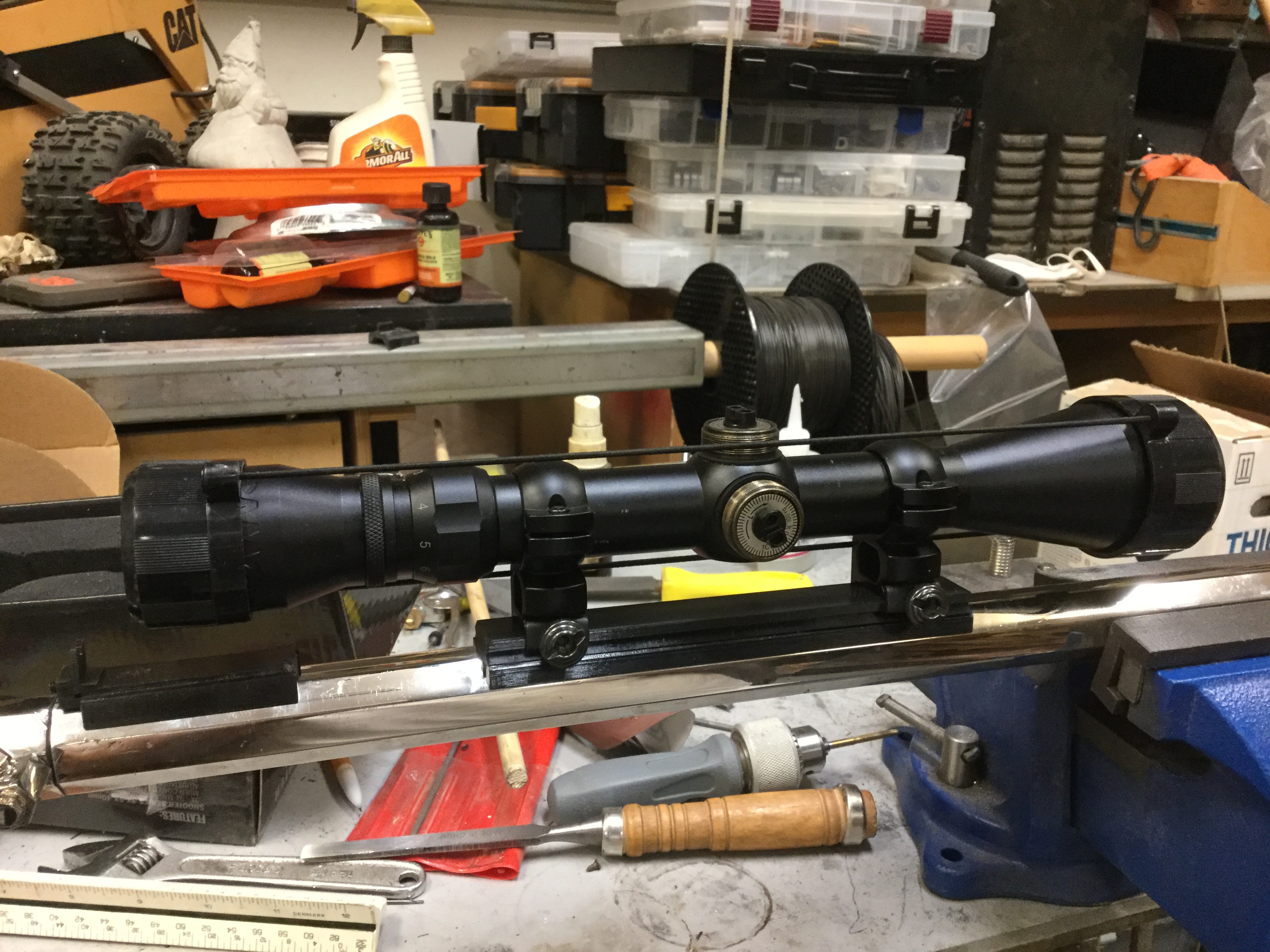 Scope Mount For A Octagon Barrel | The Muzzleloading Forum