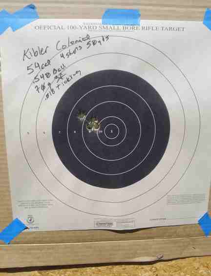Kibler SMR sight in and load development | The Muzzleloading Forum