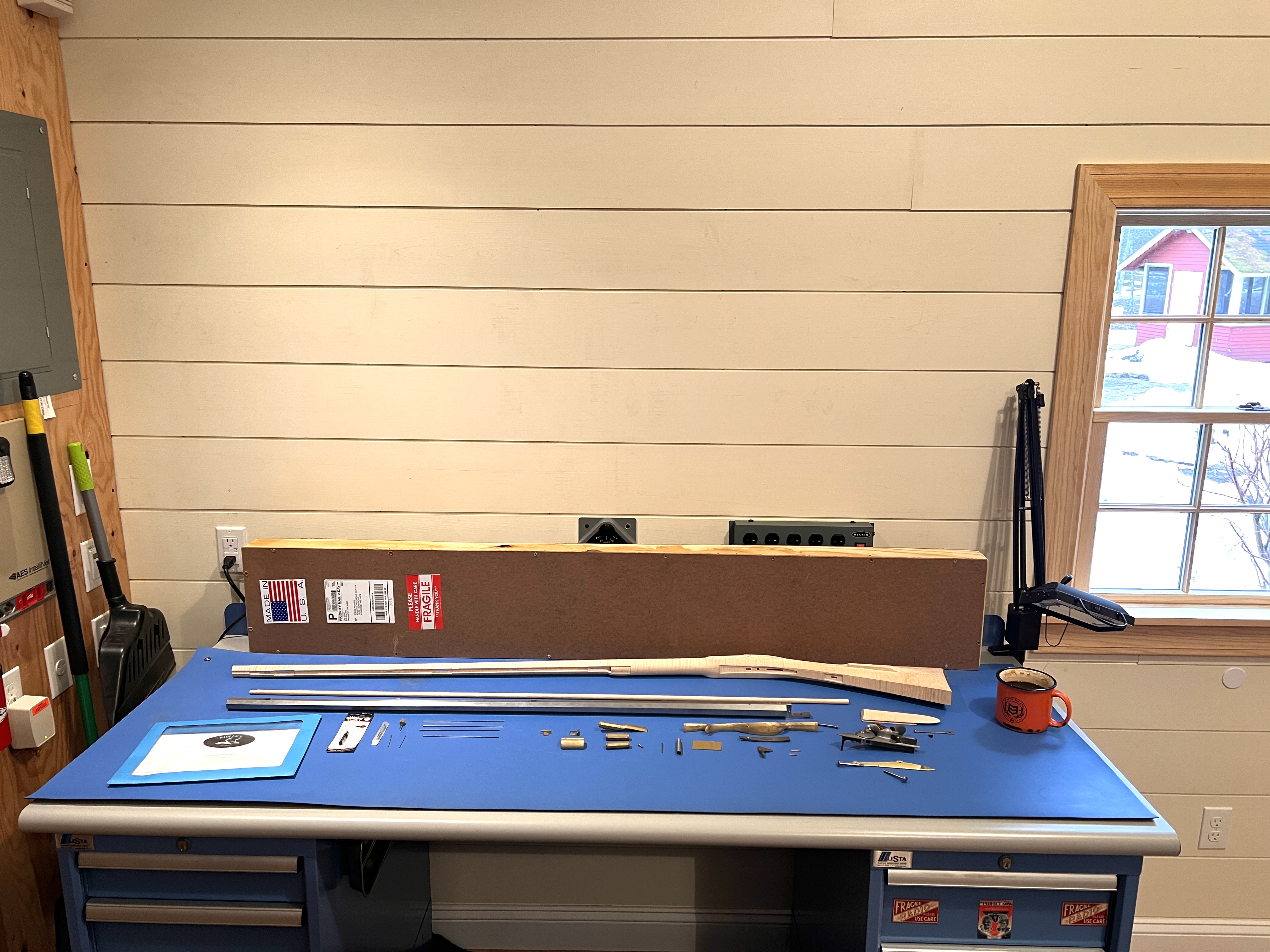 New Builder - Kibler Colonial Long Rifle Kit | The Muzzleloading Forum