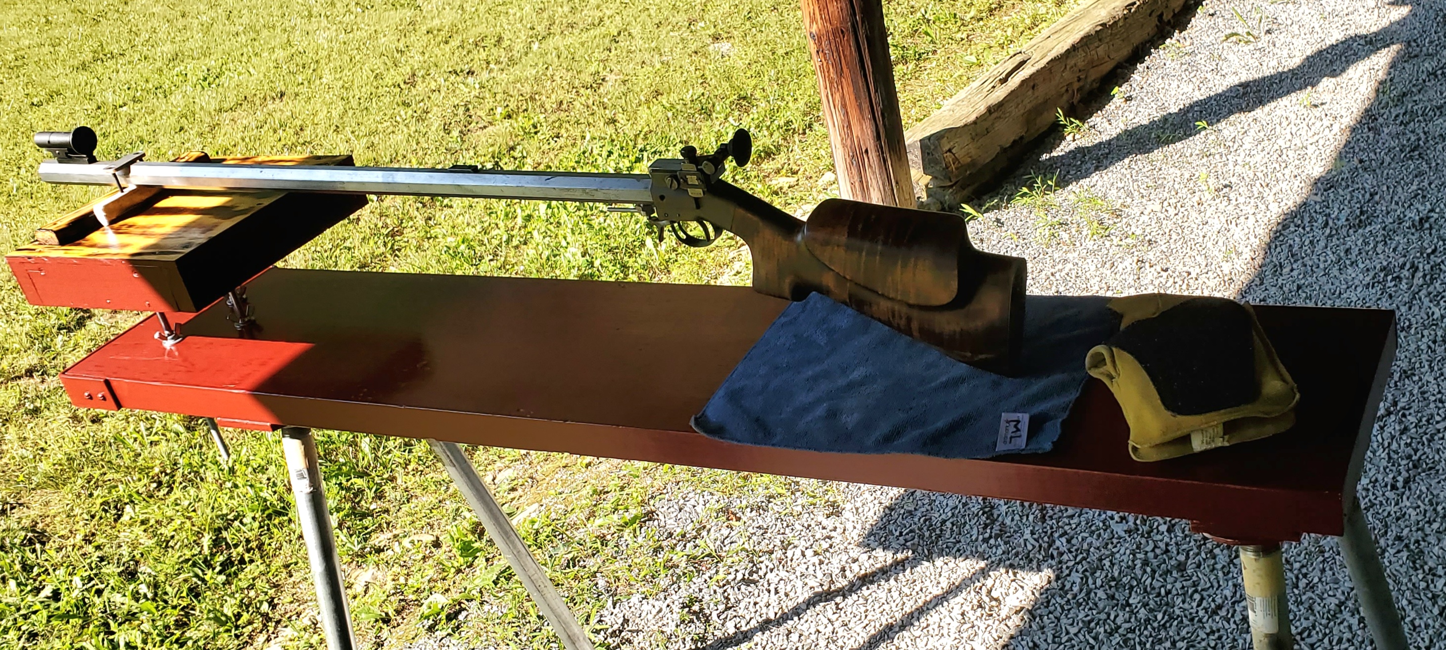 Underhammer Target Rifle Underhammer Target Rifle: Ken Bresien action with Ron Long .502 Barrel ...