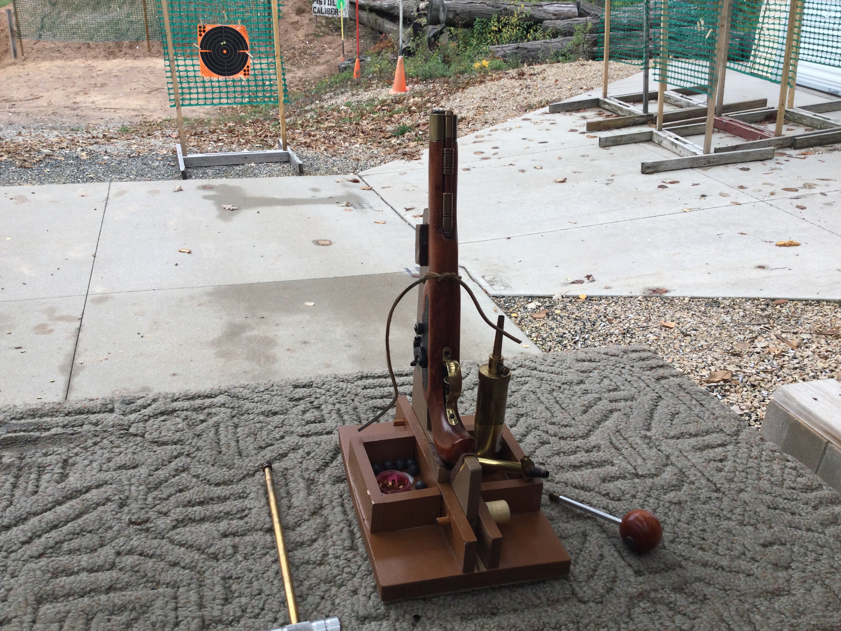 The Transportable Convertible Pistol Loading Stand | The Muzzleloading ...