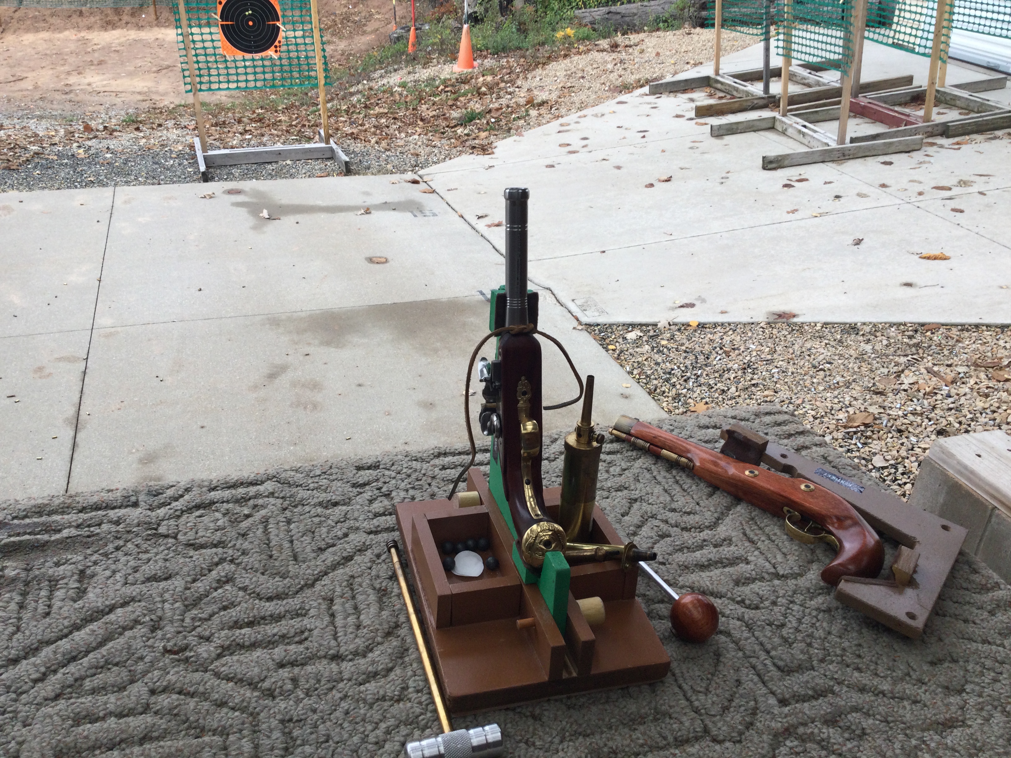 The Transportable Convertible Pistol Loading Stand | The Muzzleloading ...