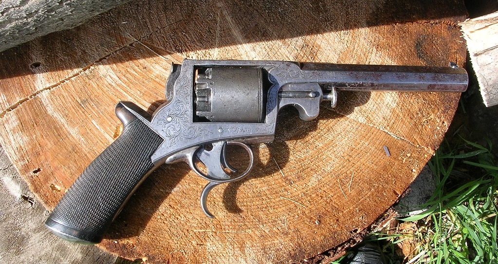 Lengthening forcing cone to reduce cylinder gap, in revolver with ...