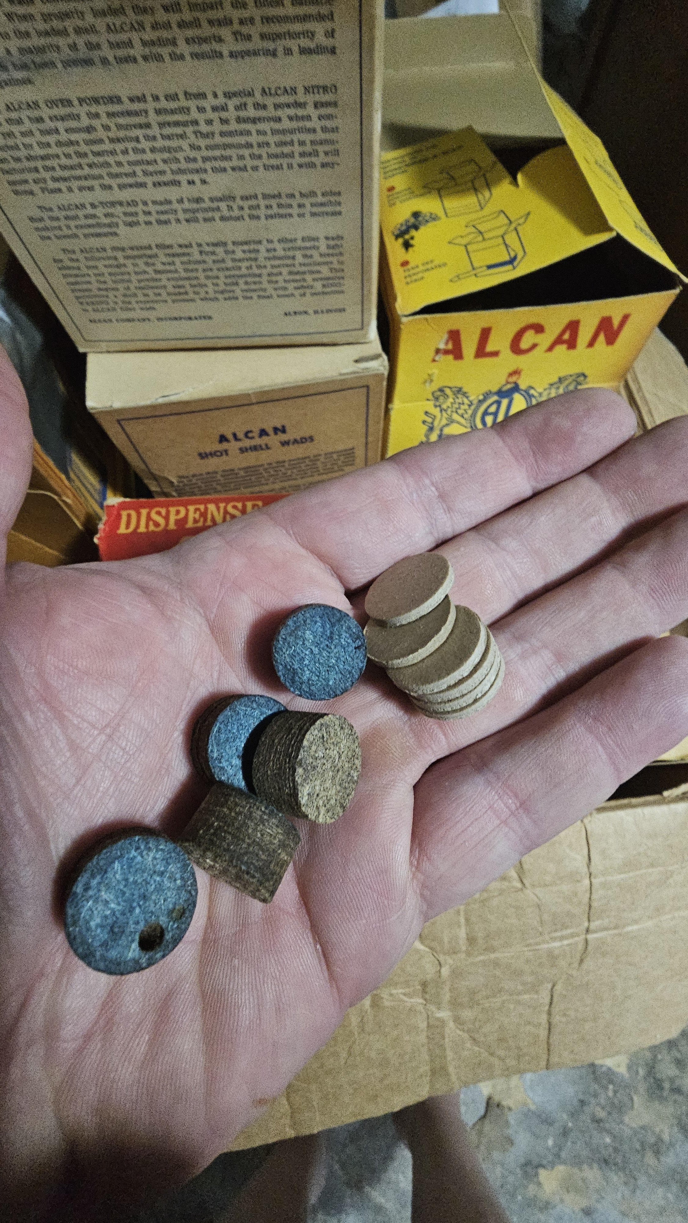 Over-powder wad - oversize or to bore? | The Muzzleloading Forum