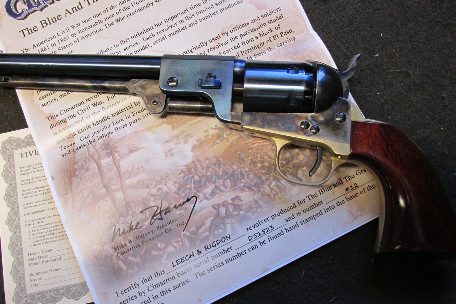 This came in today.. purdy. Leech and Rigdon, Cimarron | The ...