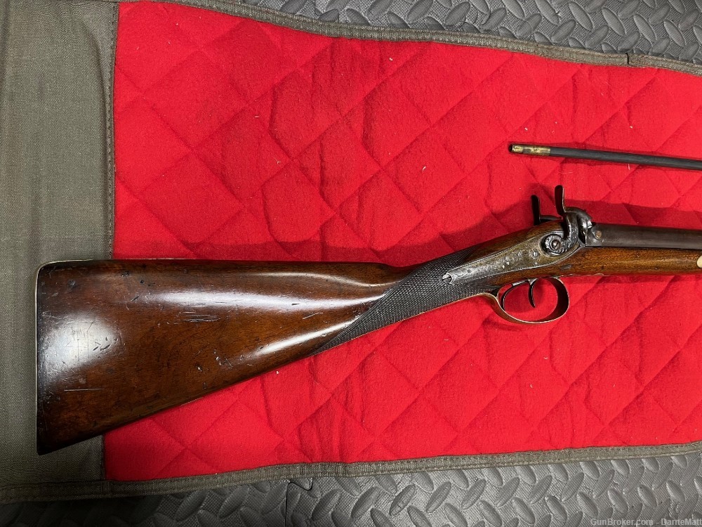 Withdrawn - 15 Gauge Side by Side English Muzzleloader Shotgun | The ...