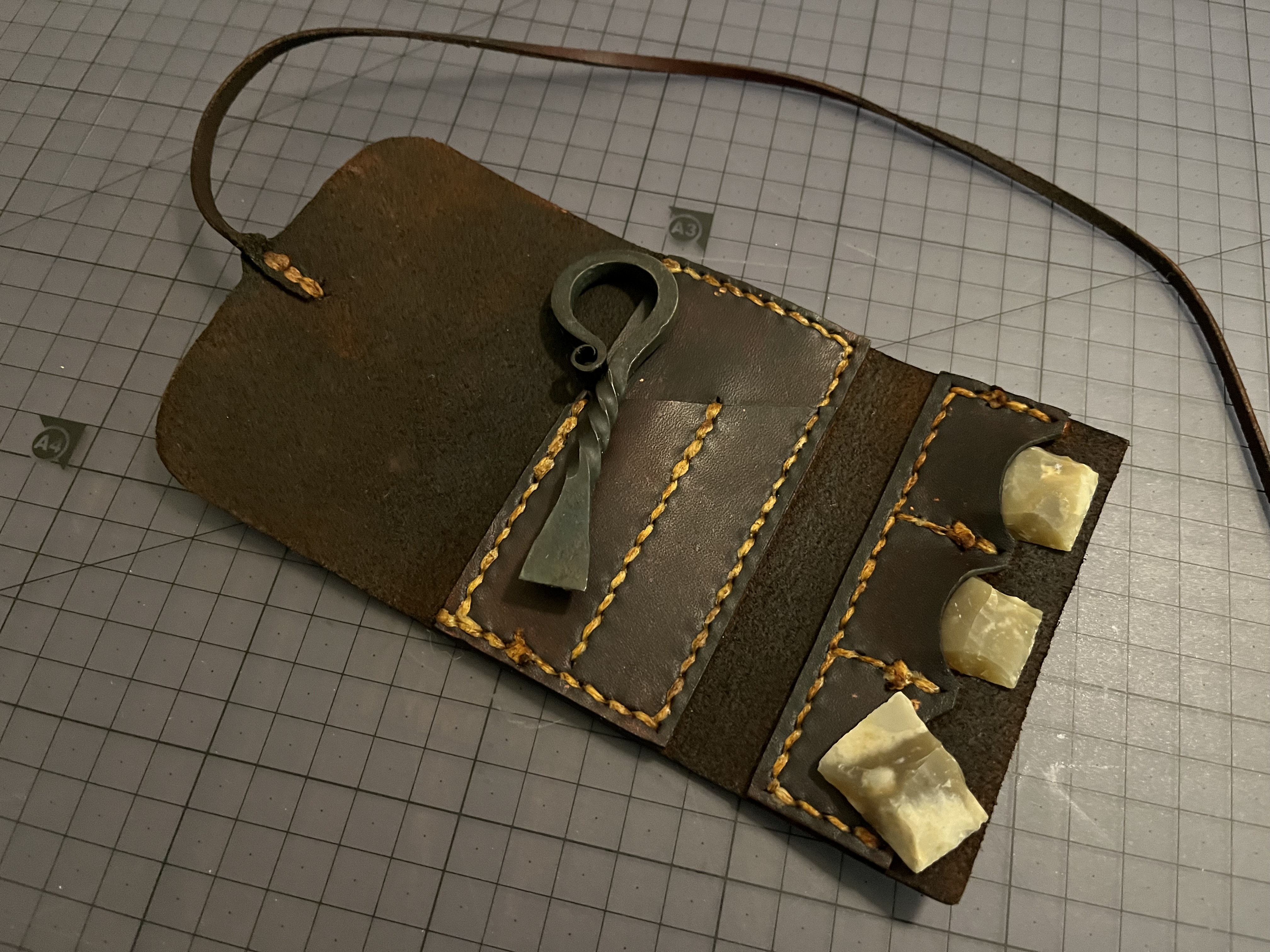 Flint Wallet Pattern Flint and Tool Wallet | The Muzzleloading Forum