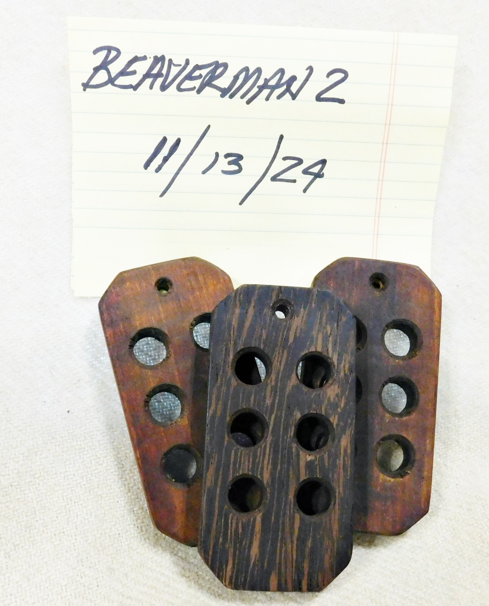 SOLD - 45 Cal loading blocks | The Muzzleloading Forum