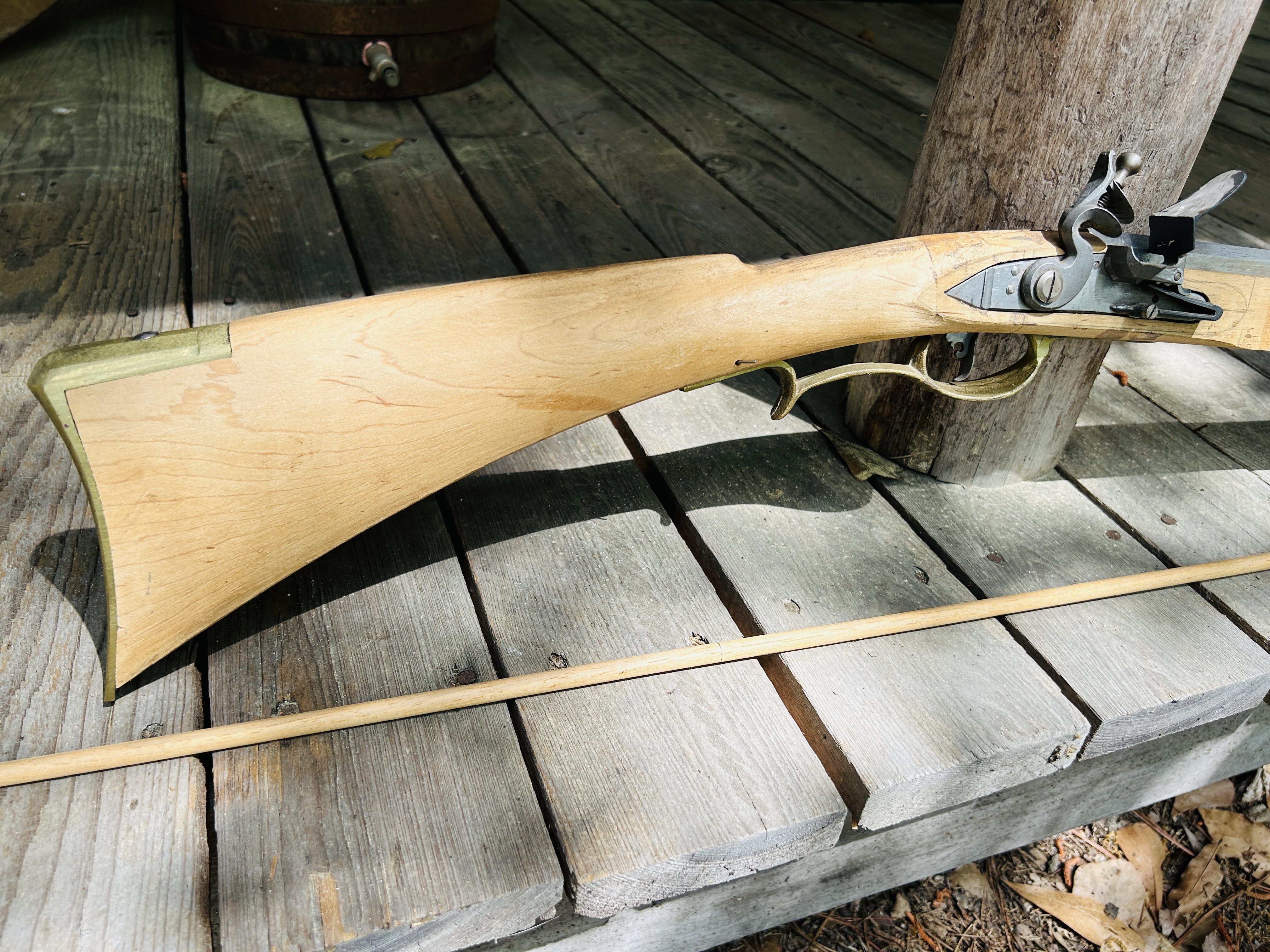 SOLD - Pending funds - Unfinished Flintlock Rifle Kit | The ...