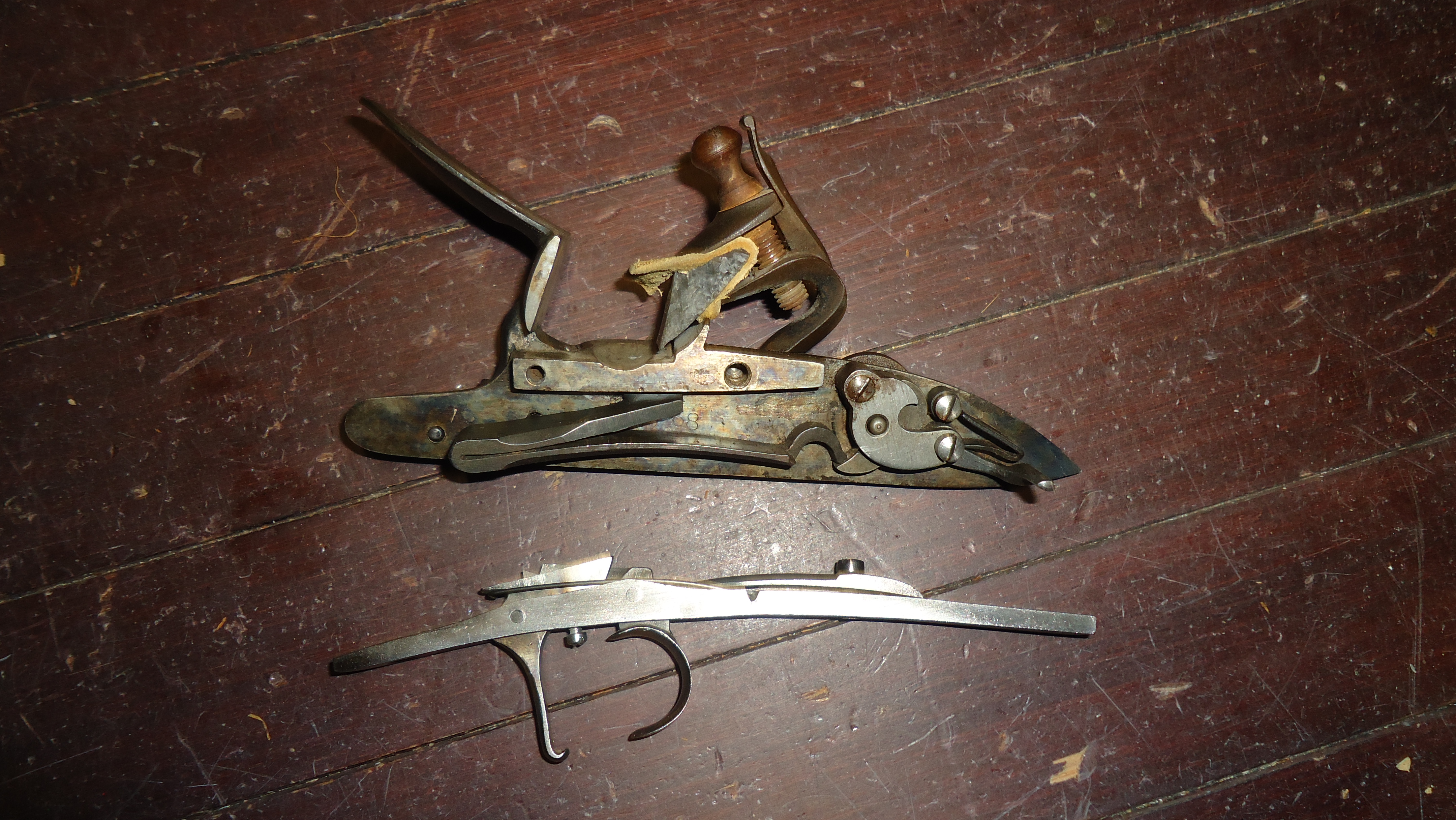WITHDRAWN - Hatfield 45 Caliber Flintlock Rifle. Green Mountain Barrel ...