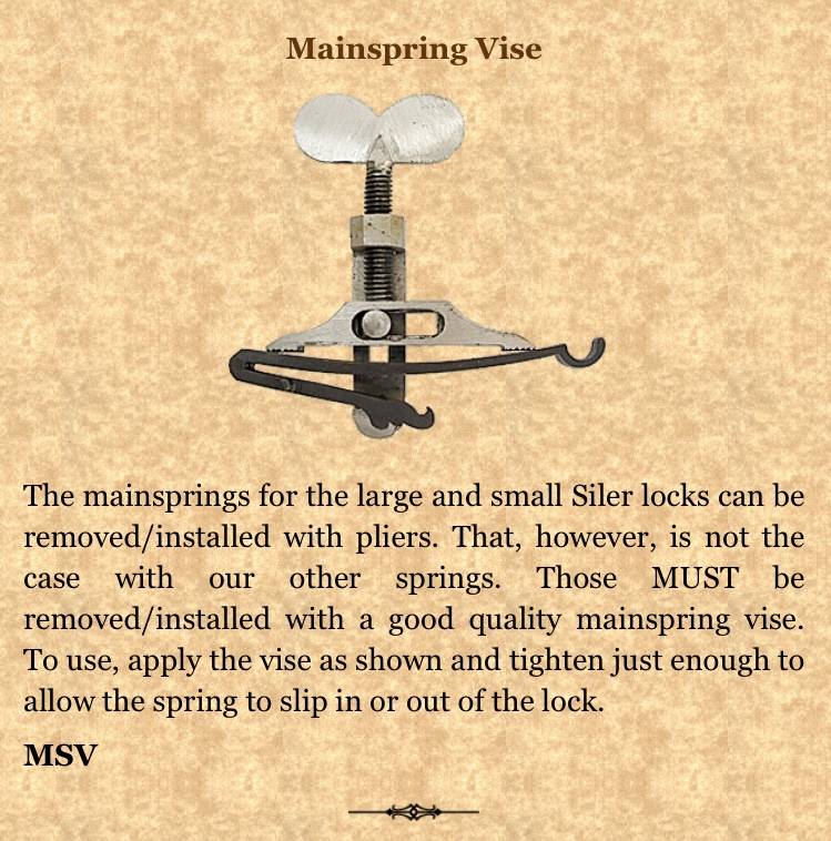 Main Spring Vice Do I really need a mainspring vise? | Page 2 | The Muzzleloading Forum
