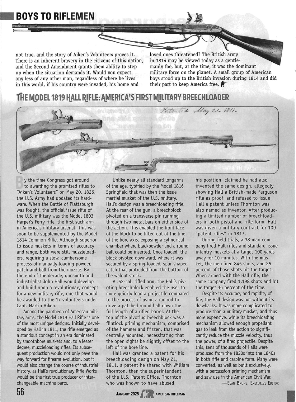 HALL BREECH LOADING FLINTLOCK | The Muzzleloading Forum