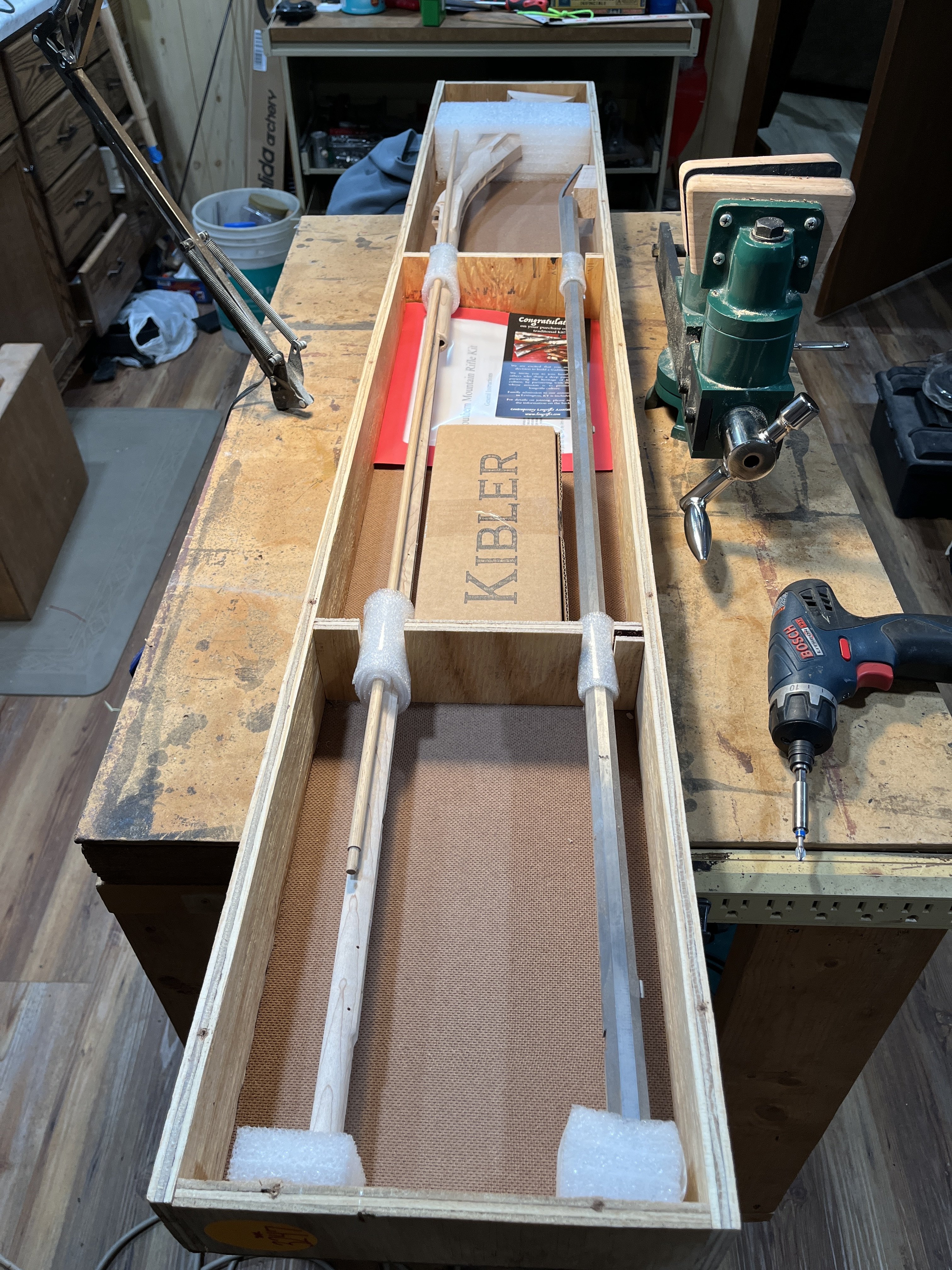I finally succumbed to the Kibler Kit urge! | The Muzzleloading Forum