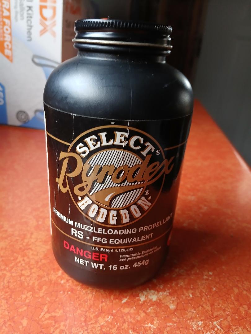 Bought a pound of Pyrodex Select and a gun show today | The ...