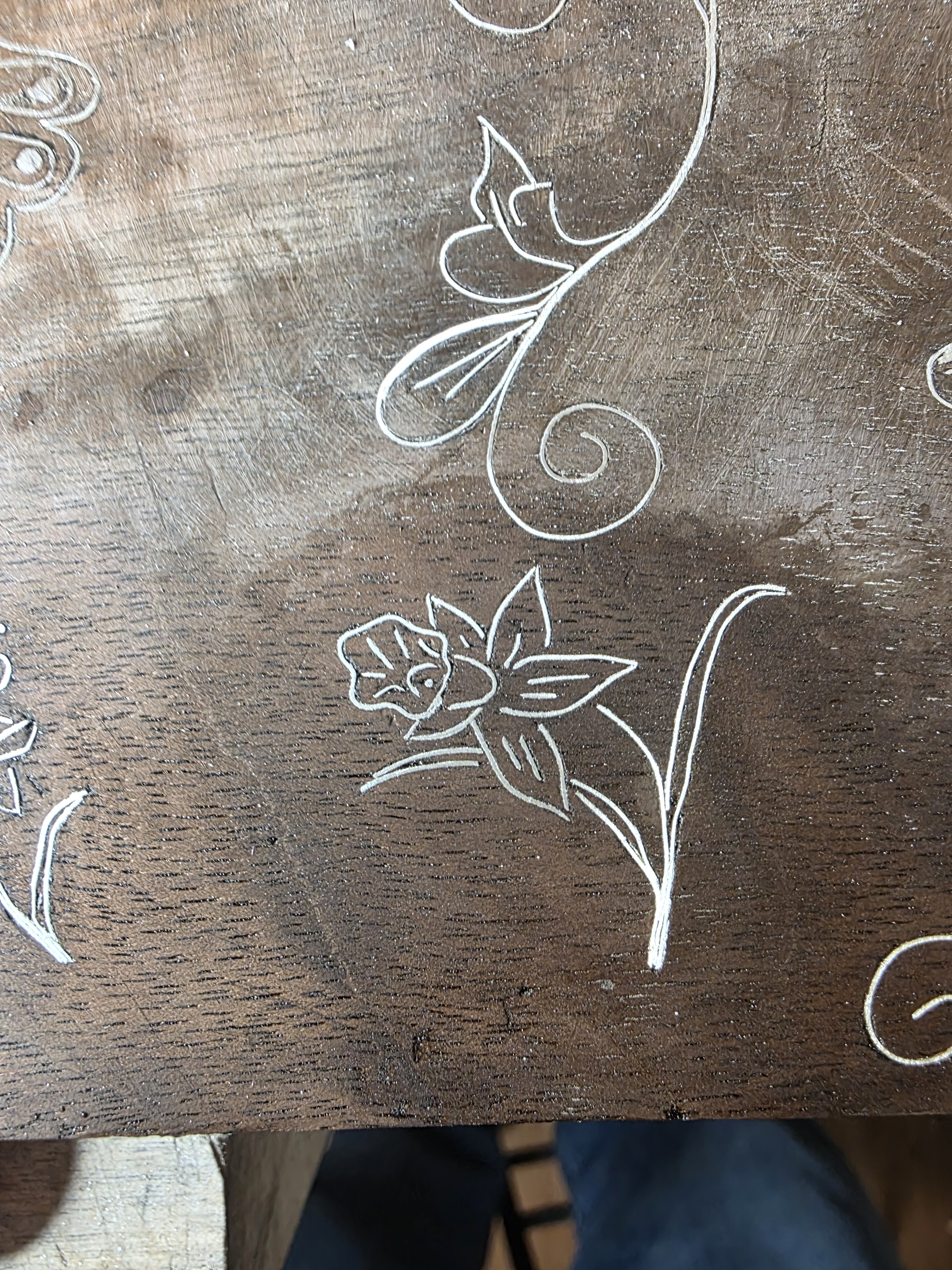 Decorative Wire Inlay Rifle Silver wire inlay | The Muzzleloading Forum
