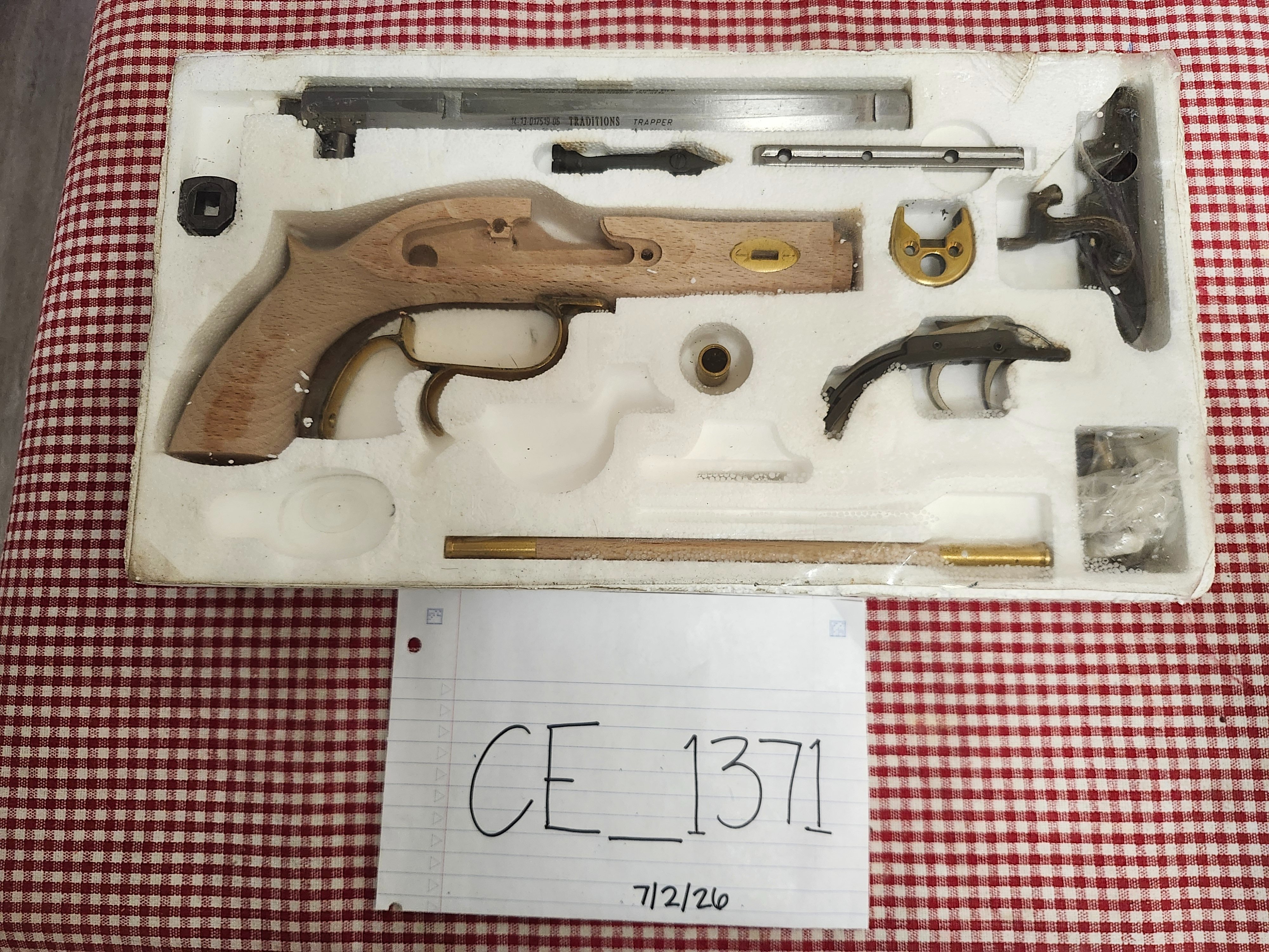 CLOSED - Traditions Trapper Kit | The Muzzleloading Forum