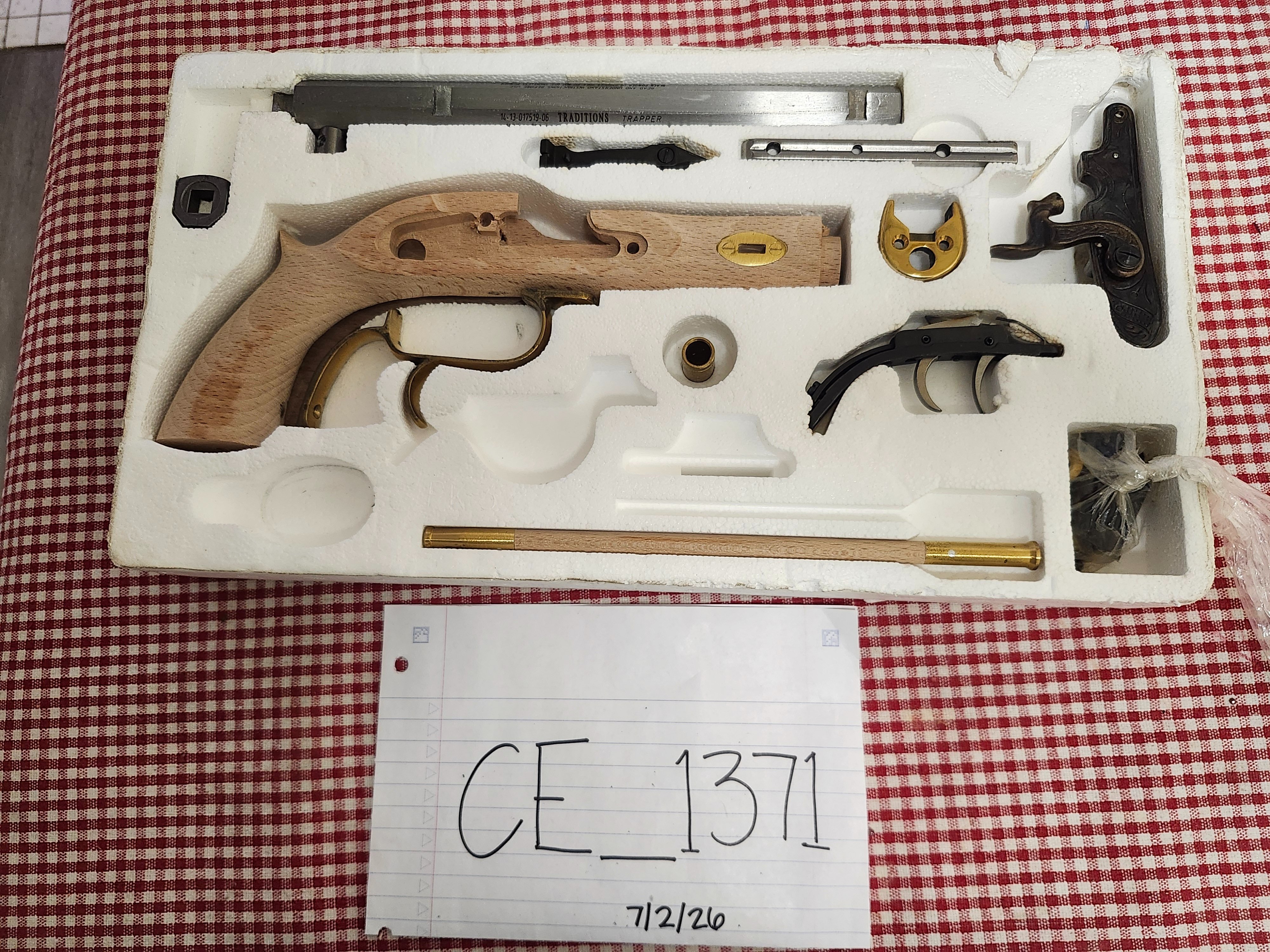 CLOSED - Traditions Trapper Kit | The Muzzleloading Forum