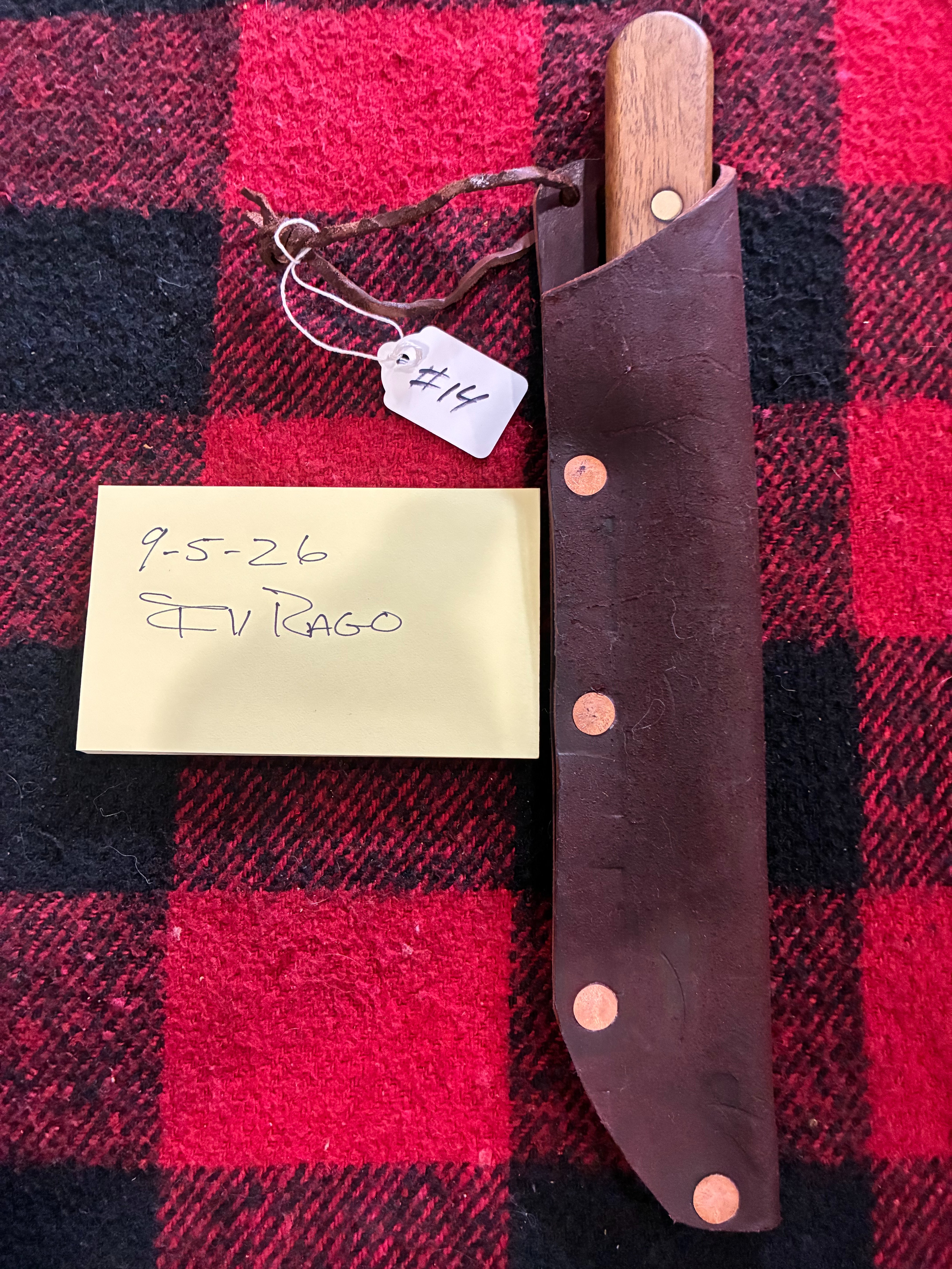 FOR SALE Mountain Man Style Butcher Knife 14 The Muzzleloading Forum