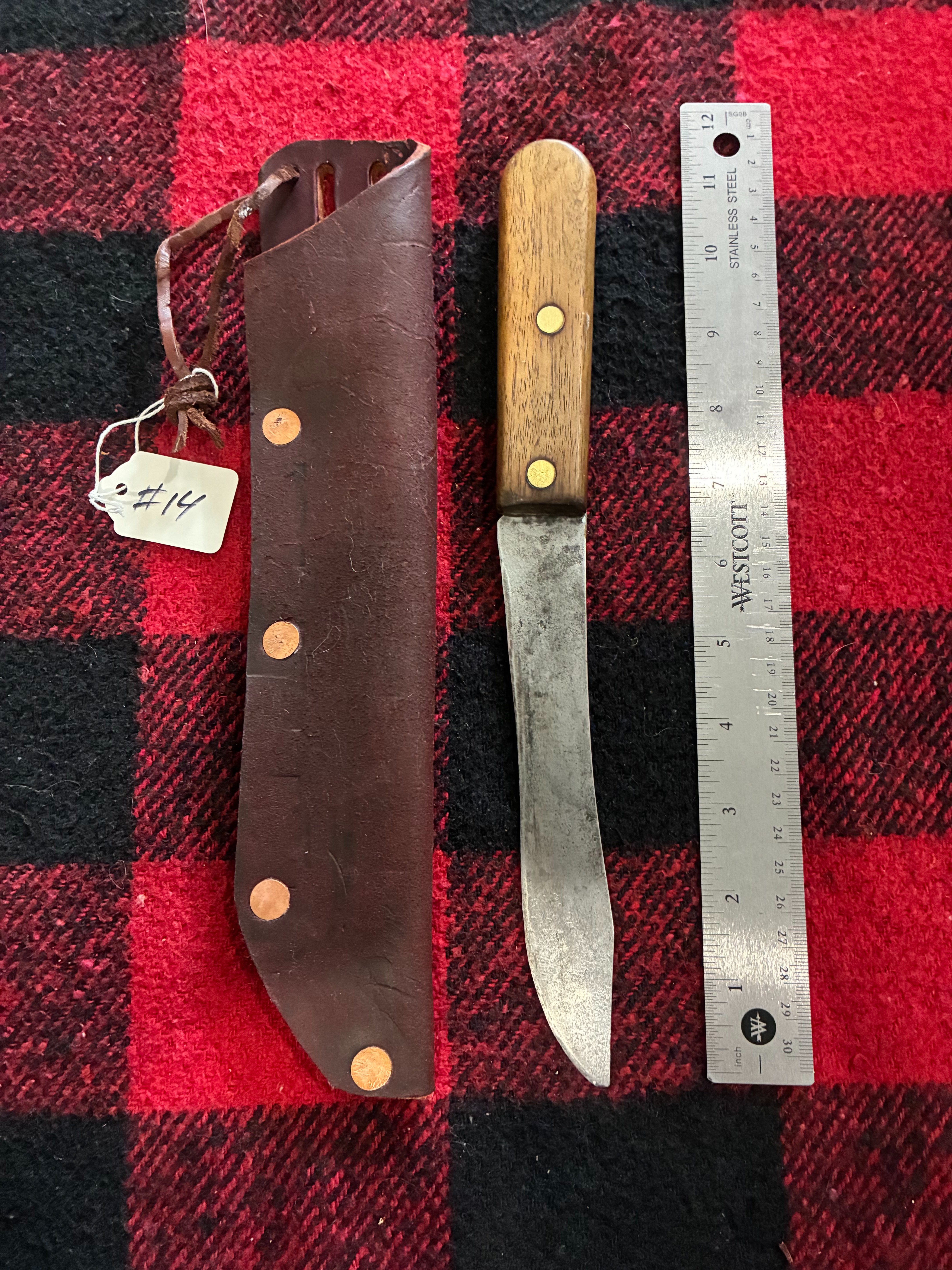 FOR SALE Mountain Man Style Butcher Knife 14 The Muzzleloading Forum