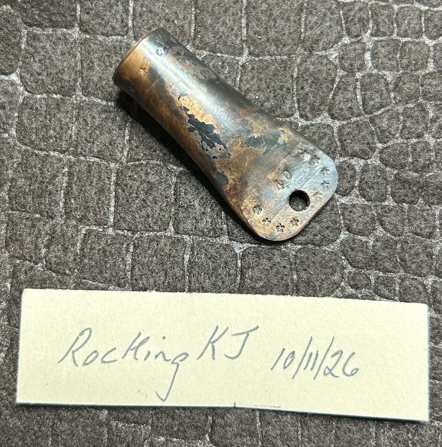 For Sale - Copper 40gr powder measure | The Muzzleloading Forum
