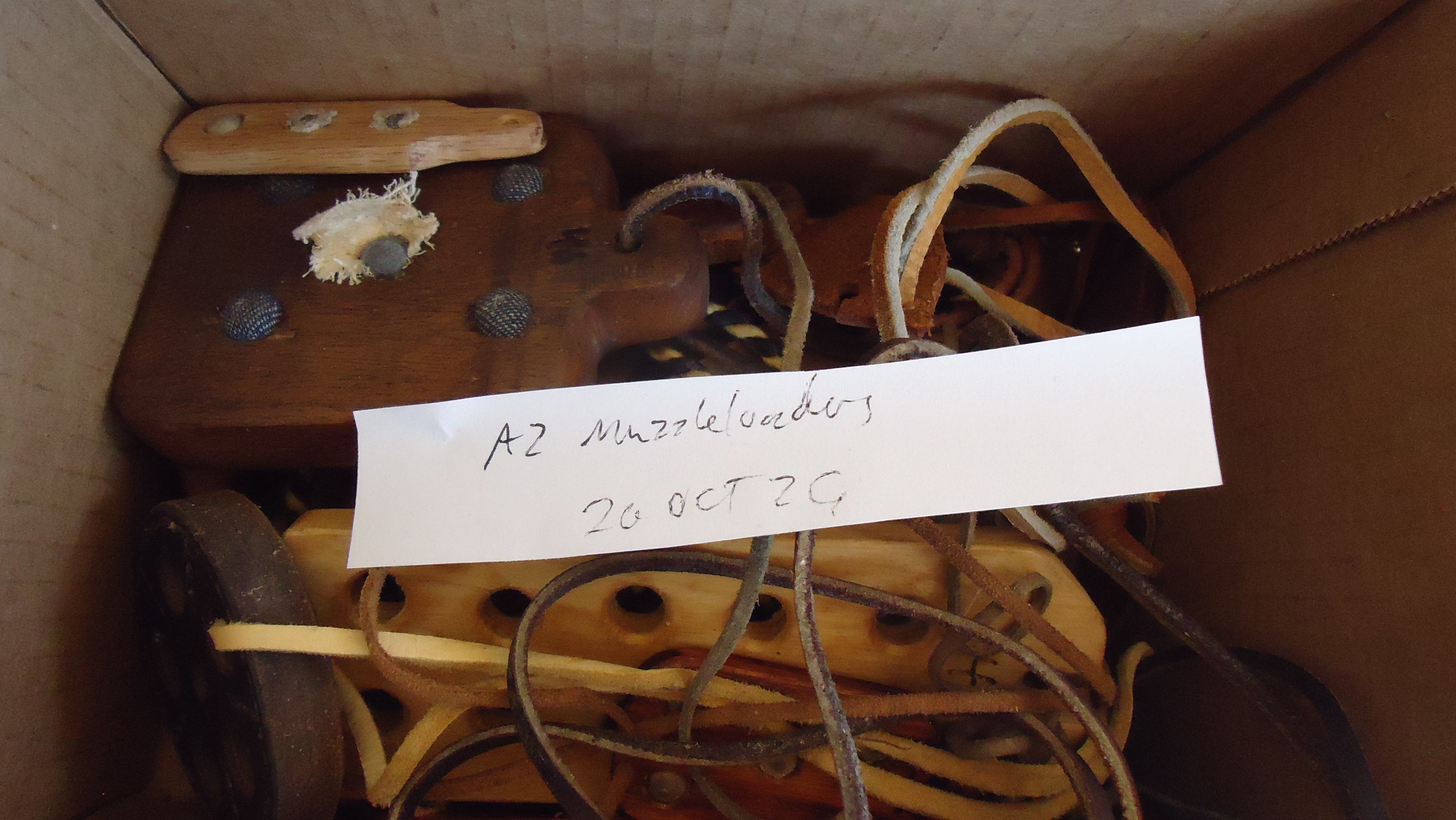 For Sale - Wood Ball Blocks (speed loaders) and Leather Cap Holders ...