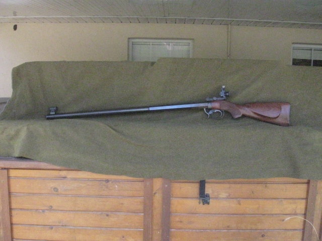 SOLD - Custom underhammer target rifle with Bill Large barrel. | The ...
