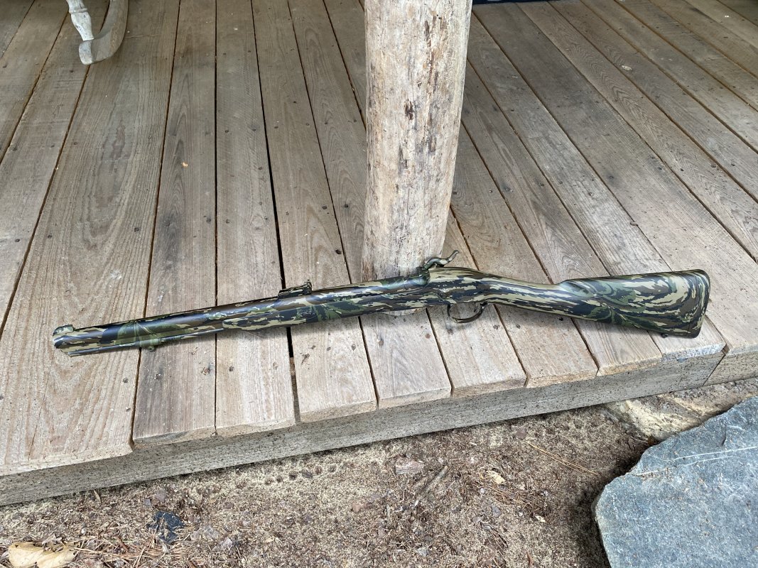 FOR SALE - Thompson Center Tree Hawk Black Powder Rifle Cap Lock In .50 ...