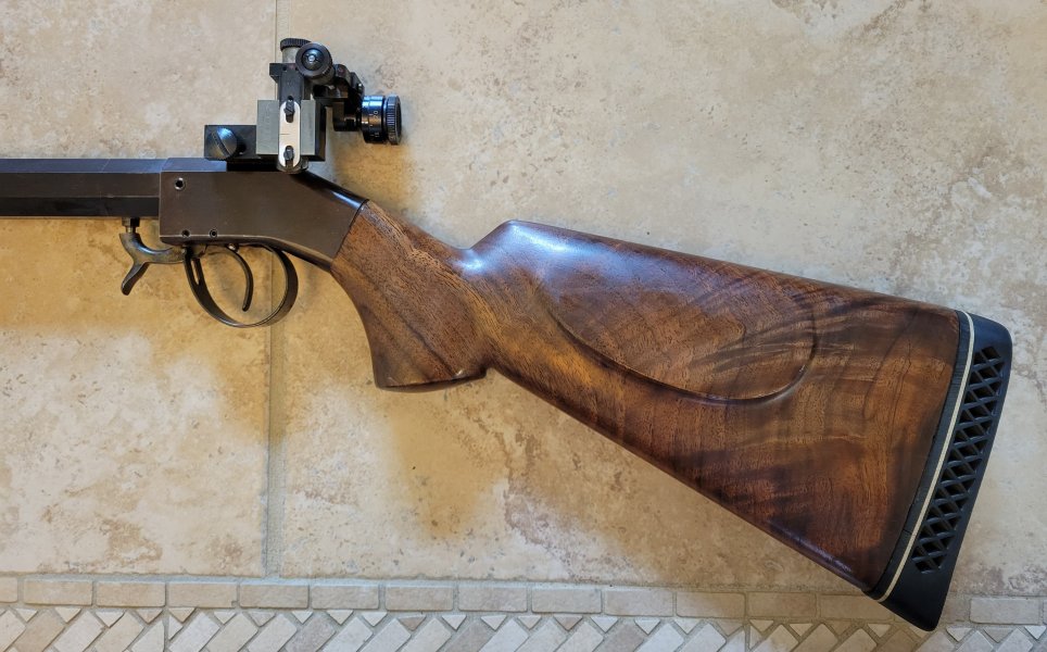 Underhammer Target Rifle Underhammer Target Rifle: Ken Bresien action with Ron Long .502 Barrel ...
