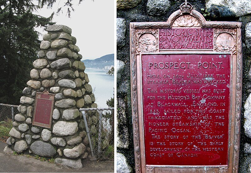 SS BEAVER [HBC] ** 1st STEAM SHIP on the US WEST COAST ** 1836 | The ...