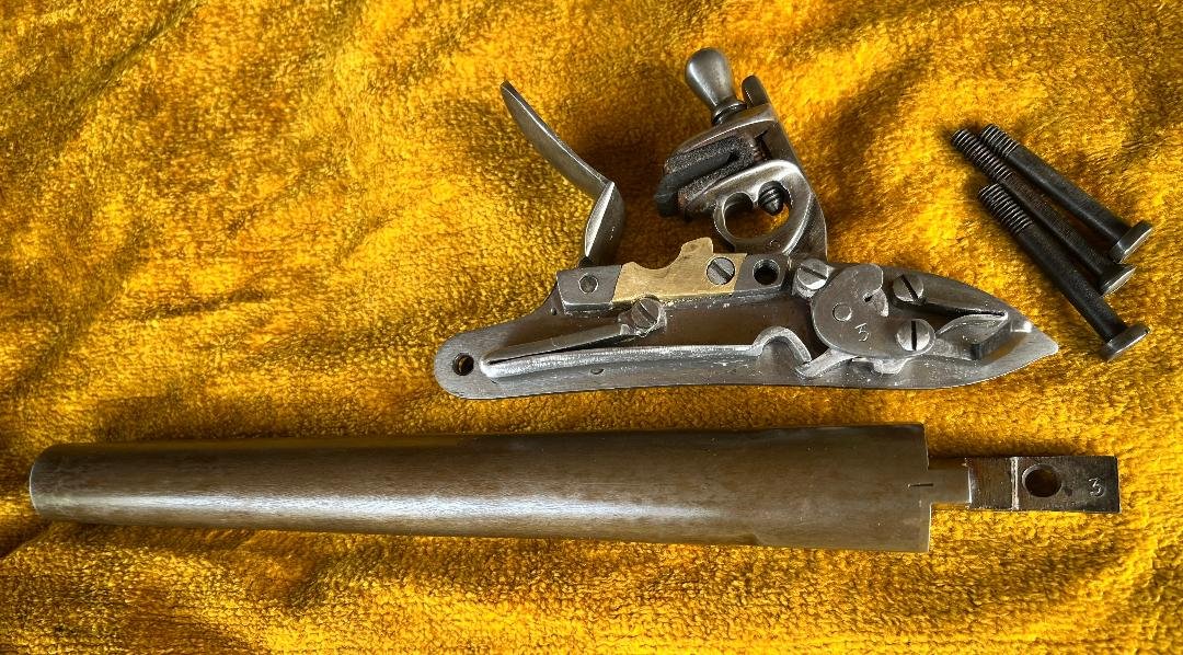 SOLD - Pending funds - Custom built 1801 French Cavalry Flintlock ...