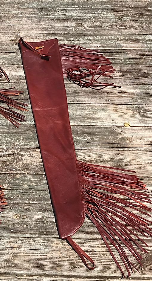 Patterns & Ideas for Buckskin rifle sock with fringe | The ...