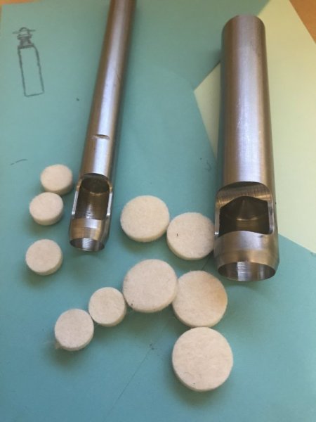 Thread Wad Couple of wad punches | The Muzzleloading Forum